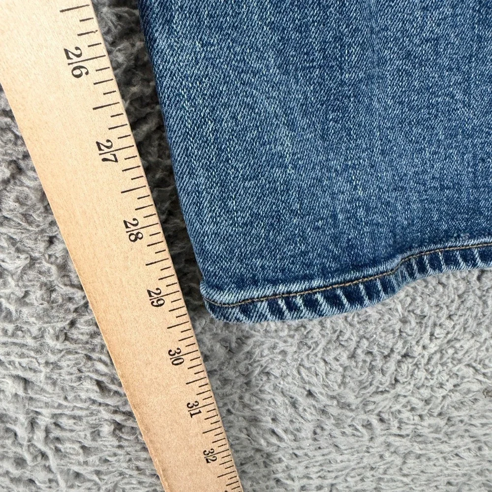 Signature by Levi's Jeans Mens 38x30 Blue Denim Straight Leg Faded Loose Stretch